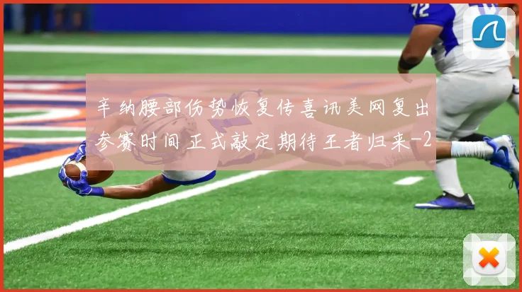 辛纳腰部伤势恢复传喜讯美网复出参赛时间正式敲定期待王者归来
